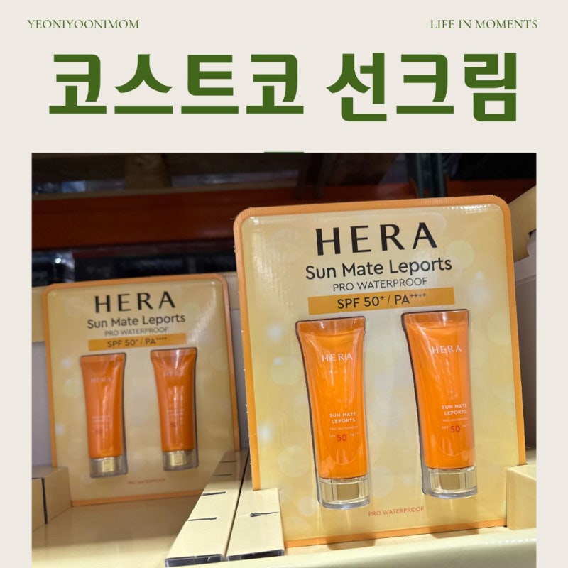 봄 되니까 다시 찾게 되는 코스트코 선크림, 닥터지 헤라 비오레 그린핑거 뭐 살지 가격 고민....