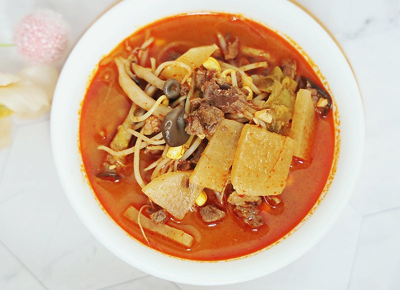 육개장 끓이는법 류수영 대파 소고기 육개장 레시피 재료 양념 만들기