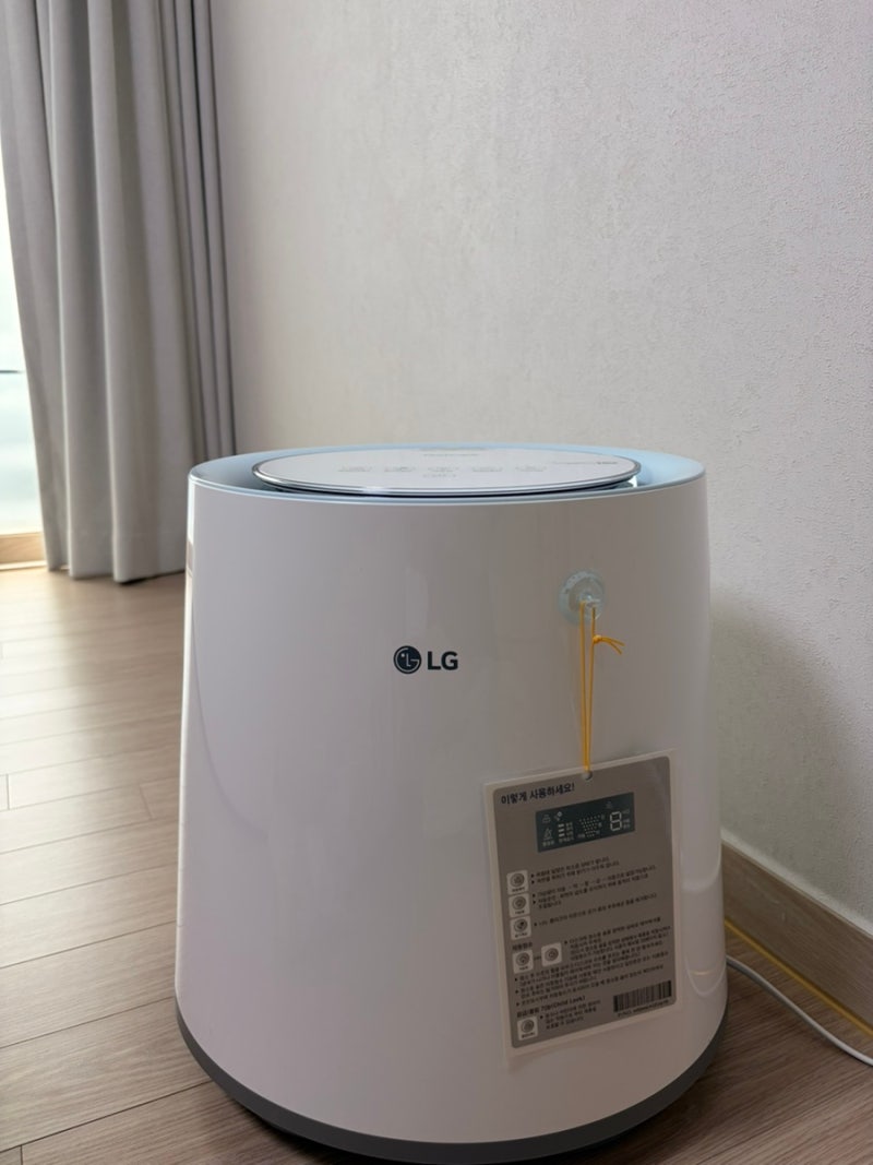 LG 퓨리케어 프리미엄 가습기 HW500DAS 후기｜아기 코감기 후 꼭 산 이유