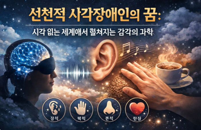  선천적 시각장애인의 꿈: 시각 없는 세계에서 펼쳐지는 감각의 과학