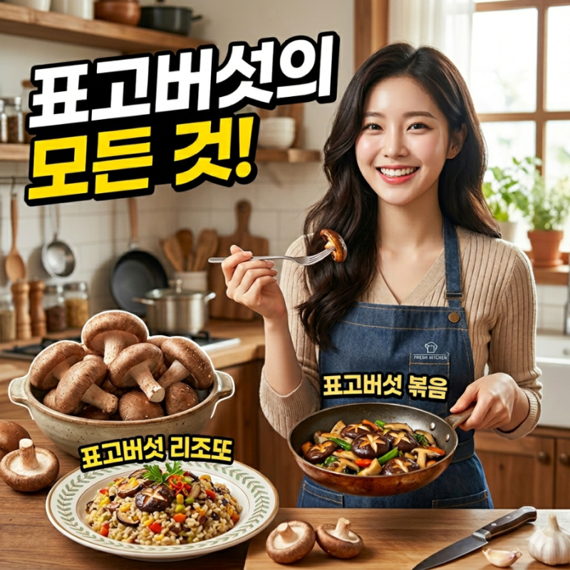 갱년기 골다공증 예방 돕는 표고버섯 효능 5가지와 먹는 다양한 방법