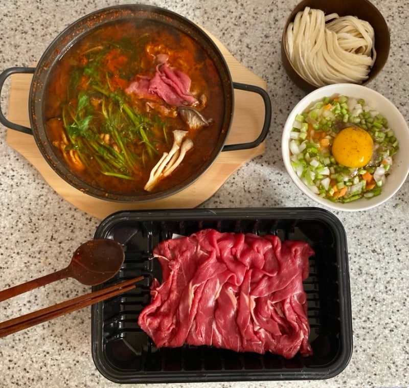 196. [한식] 등촌 샤브 칼국수 & 미나리볶음밥