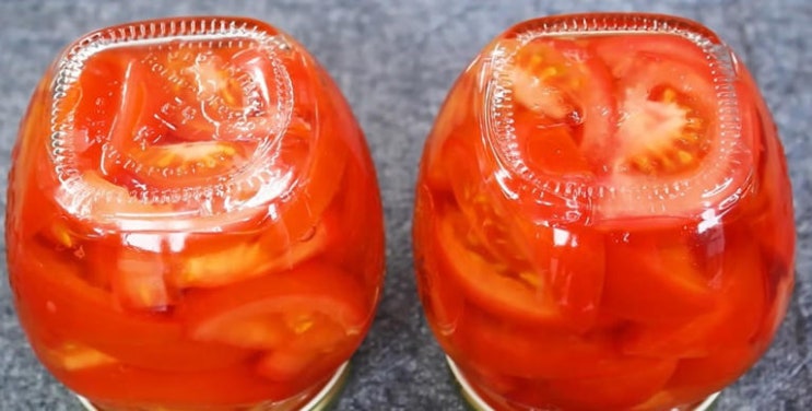 토마토를 썰어 병에 담아 '팍' 뒤집으세요...아이들 '편식'이 끝납니다
