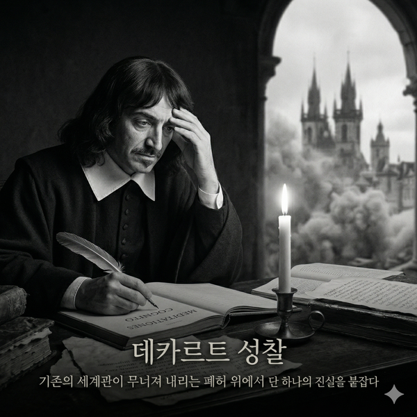 [철학] 데카르트가 '성찰'을 통해 던진 도발: 우리는 왜 세계를 직접 소유할 수 없는가?