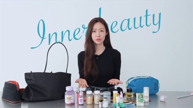 차정원 왓츠인마이백 : 파타고니아, 라본브로스 브러쉬, NMN, 수잔 카프만, 괄사, LA 치실 등