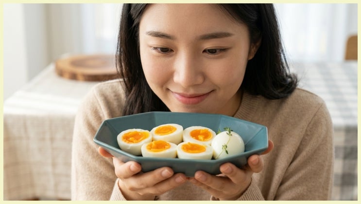  7분 30초의 마법! 입안에서 사르르 녹는 겉쫀속촉 계란 삶는 시간