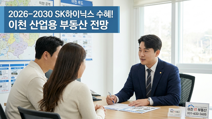  SK하이닉스 호재로 보는 2026~2030 이천 산업용 부동산 전망 | 공장·창고 투자 기회와 리스크 총정리