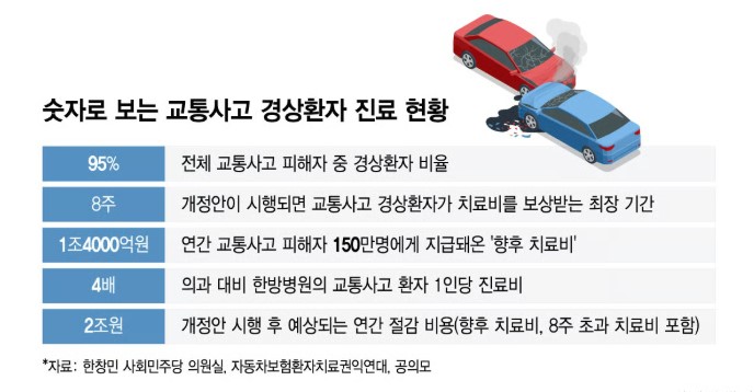 교통사고 경상환자 '8주'까지만 치료? 정부 개정안 논란과 환자 권익 총정리