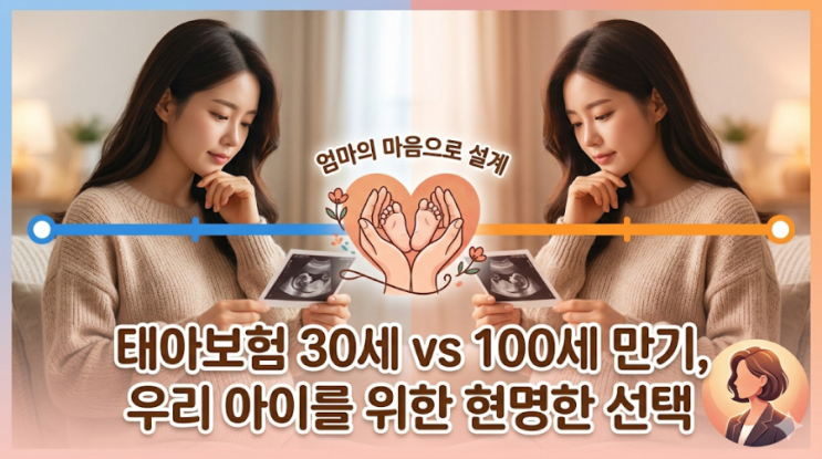  [완전정복] 태아보험 30세 vs 100세 만기: 로봇 수술과 미래 의료기술까지 고려한 선택법