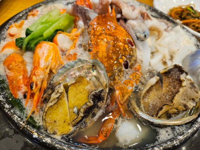 해물탕 들안길 맛집 울릉도 해물탕 본점 부모님과 가기 좋았던 곳