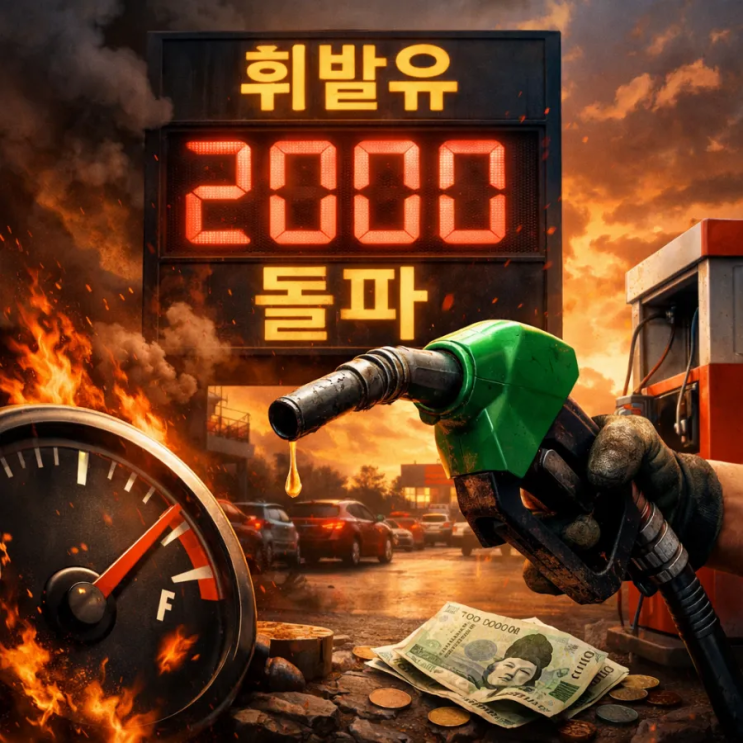  휘발유 1934원 확정…2000원 넘는 주유소 도 등장