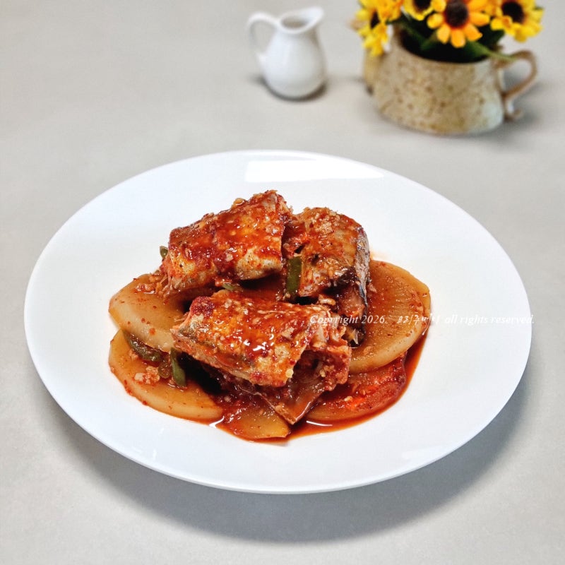 코다리조림 황금레시피 요리 명태 코다리찜 양념 만드는법
