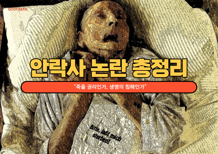 ️ 안락사 논란 총정리: “죽을 권리인가, 생명의 침해인가”