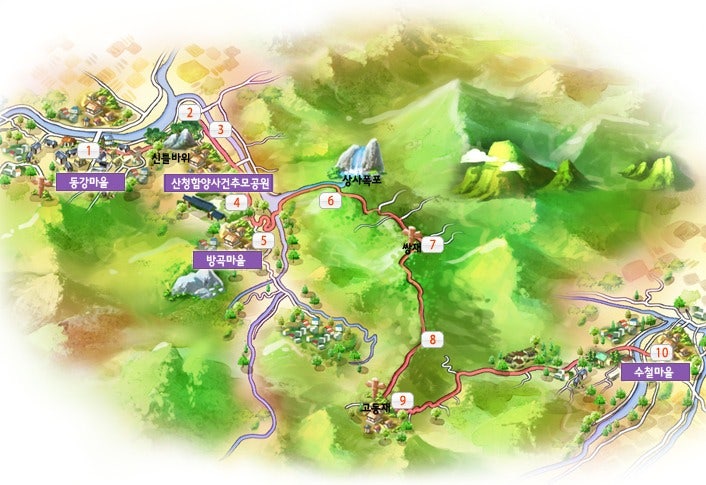 지리산둘레길 동강-수철 사진 2