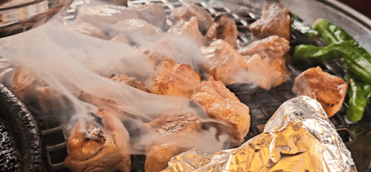  목동 오목교 맛집 '동래정 목동점'에서 고기 먹고 벚꽃 구경까지(+안양천 산책길)