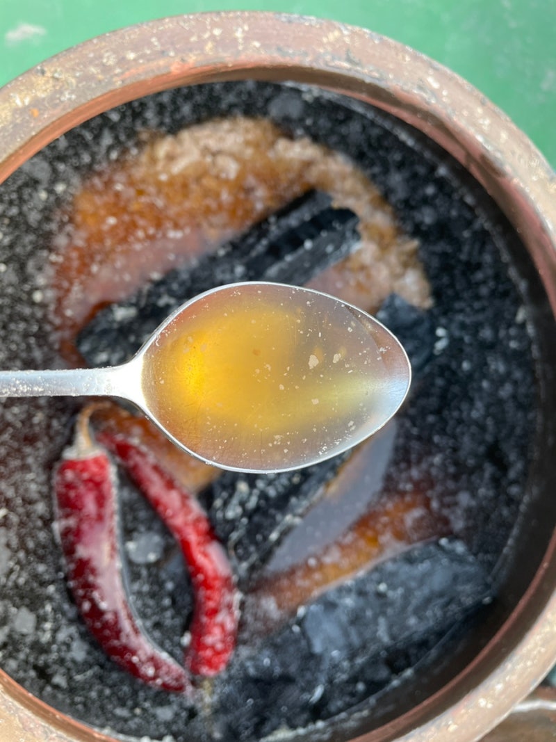 간장에 핀 흰곰팡이 해결