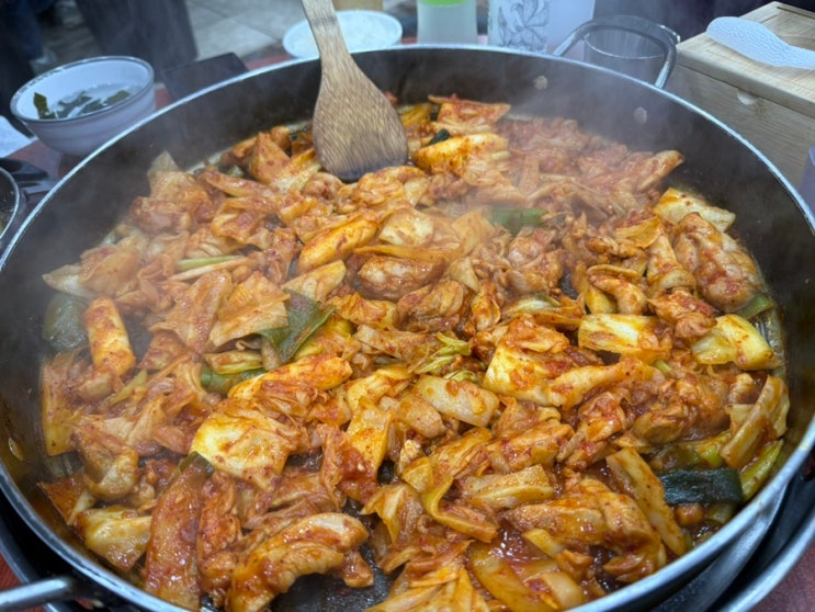  역곡역맛집 춘천골닭갈비 막국수와의조합이 좋은 닭갈비맛집