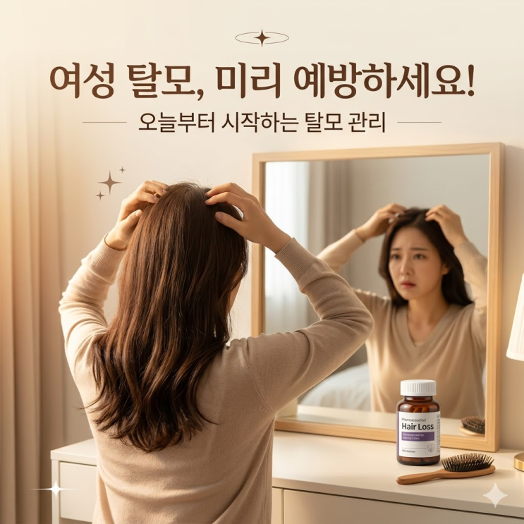  여성 탈모 쏘팔메토 먹어도 되나요? 정수리 빈틈 채우려다 호르몬 망가질라! 꼭 확인해야 할 3가지