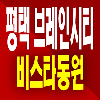  평택 브레인시티 비스타동원 아파트 분양가 장안동 미분양 모델하우스