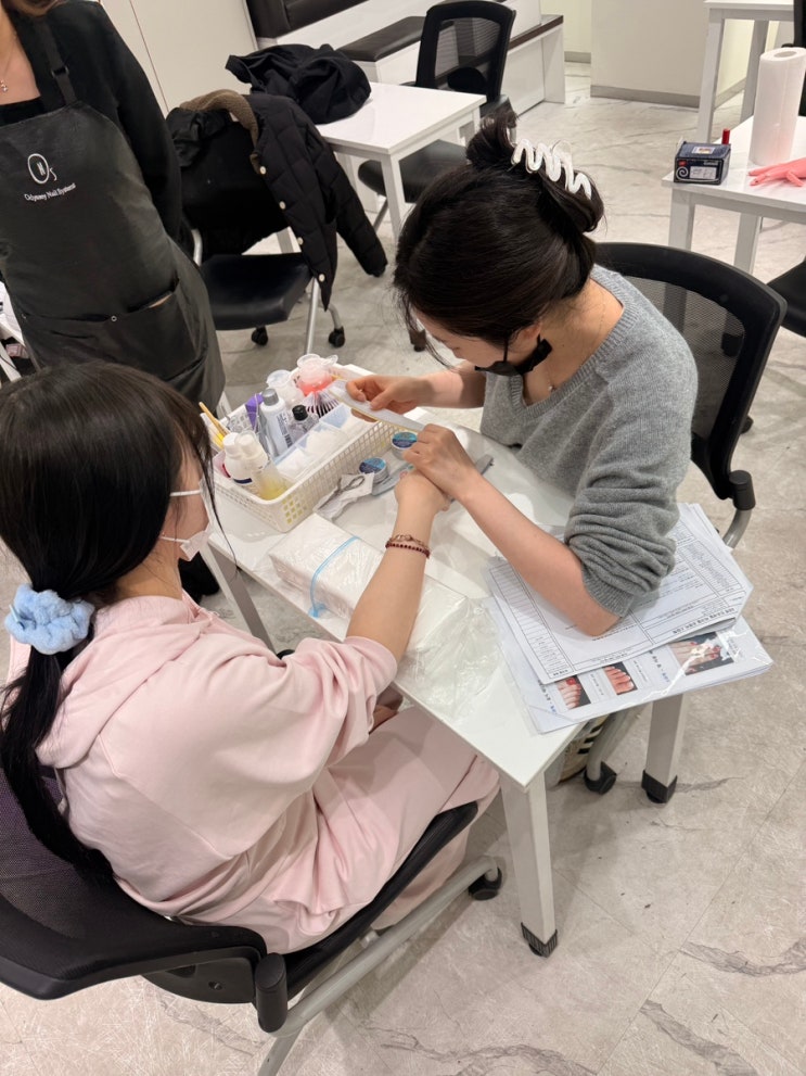  동탄네일아트학원 자격증 취득후 취업 후기