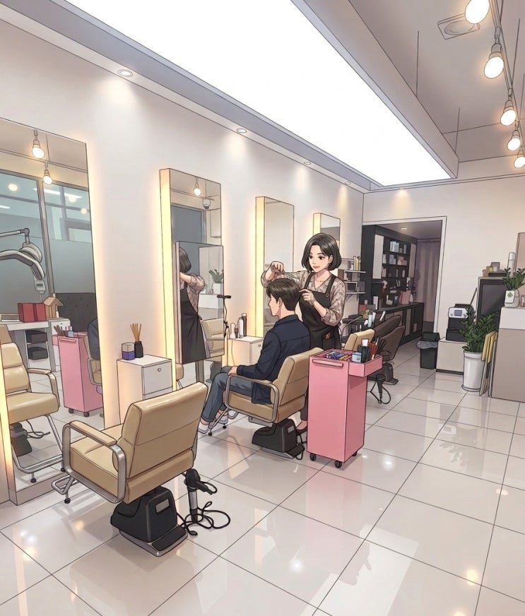 삼송 미용실 신원마을 미용실 쉼헤어 온누리 고양페이 결제 위치 내돈내산 후기
