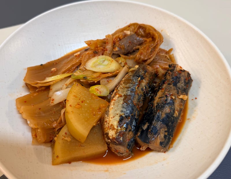 고등어김치찜 레시피｜통조림 하나로 끝나는 초간단 집밥