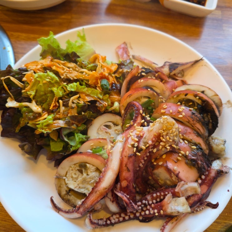  양산 북정 해산물맛집 문어가 오징어를 만나면 2탄
