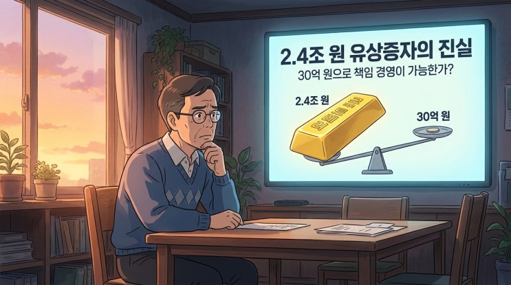 4조 폭탄 선언? <b>김동관 부회장</b> 30억 매입의 진짜 의미