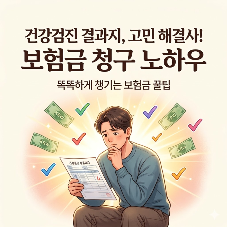  건강검진 후 대장내시경 재검사 실비 청구 비결! '이상 소견' 있다면 무조건 확인