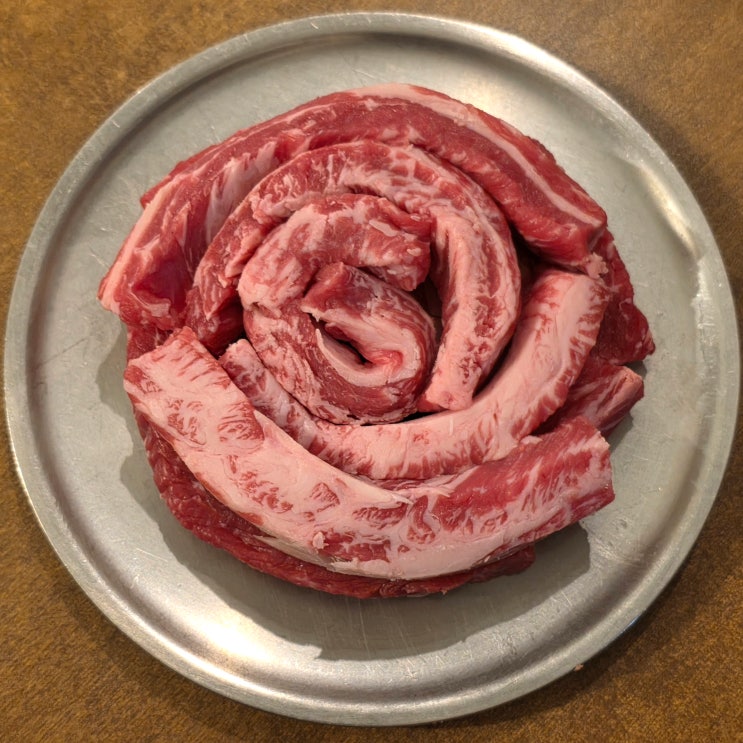  [당산역 맛집 소백탄] 당산역 소고기: 깍뚝 꽃갈비살과 생 소갈비살 - 줄서는식당2