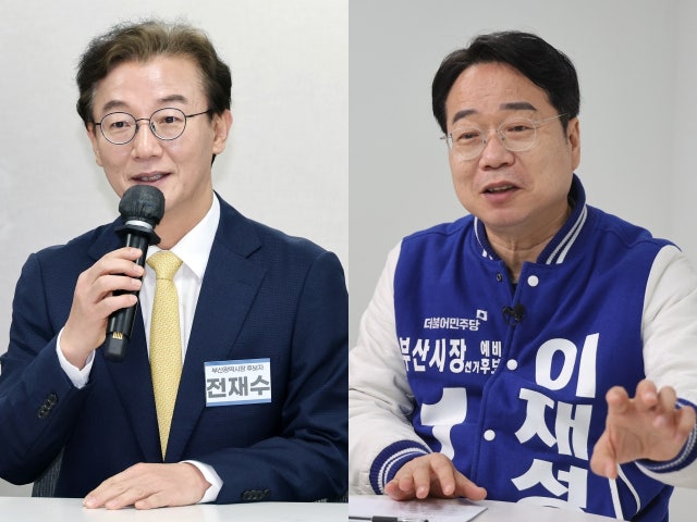 이재성 당위원장·전재수 의원 프로필 고향 학력 민주당 부산시장 후보자 경선 공약 지지율