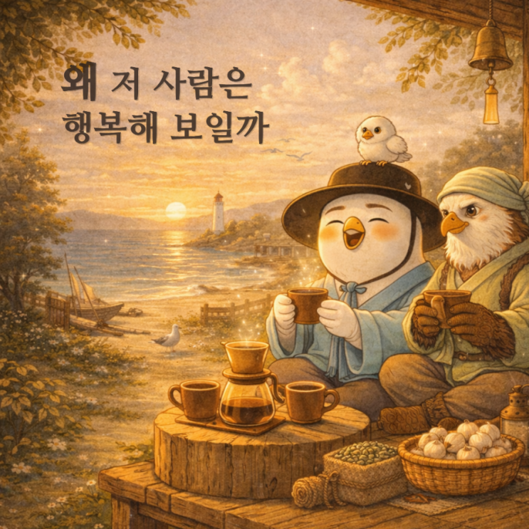  “부자도 아니고, 성공한 것도 아닌데… 왜 저 사람은 행복할까”
