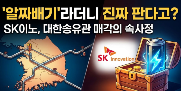  "알짜배기라더니 이걸 판다고?"...SK이노, 대한송유관 매각 진짜 이유