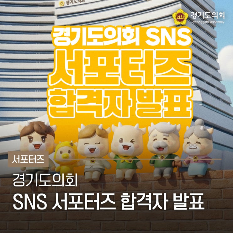  2026년 경기도의회 SNS 서포터즈 합격 후기