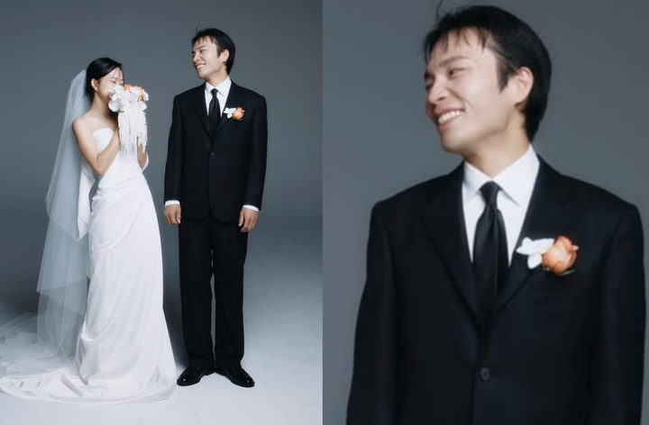 김지수, 8년 연인과 오늘 결혼! 베일 벗은 신부 미모