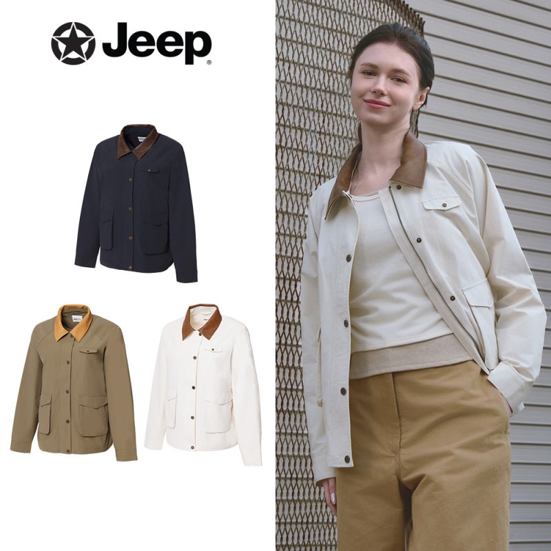 JEEP 지프 26SS 여성 워크 자켓: 가성비 디자인 정착템 제안