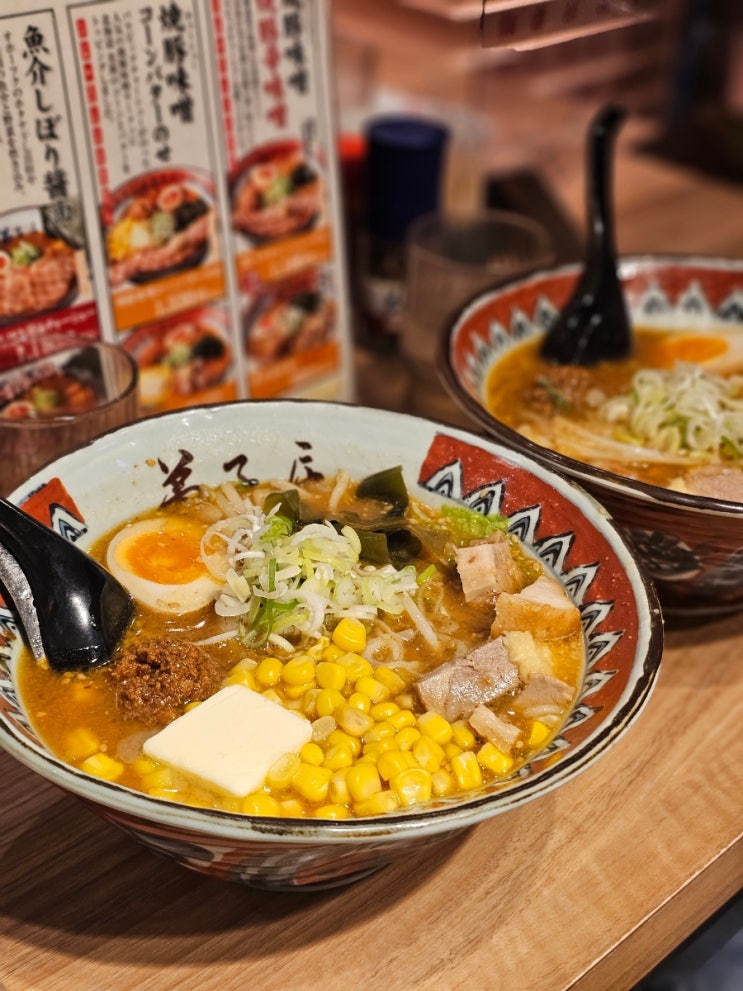  [홋카이도] 신치토세 공항 라멘 거리 버터콘라멘 후기 배틀트립 정동하 테이 맛집의 반전