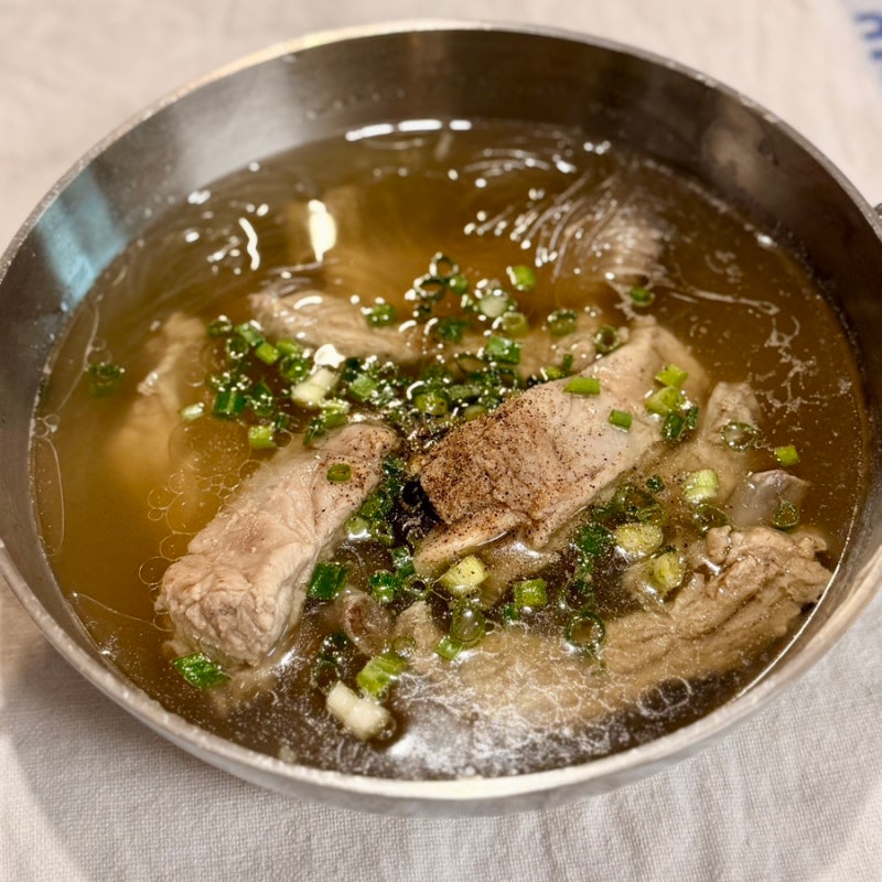 바쿠테 만들기 바쿠테 레시피 돼지 등갈비탕 끓이는법