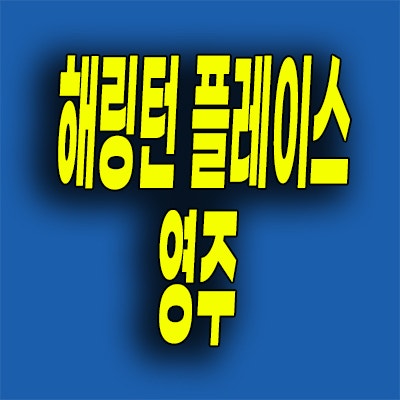  영주 휴천동 해링턴 플레이스 미분양아파트 잔여세대 선착순 동호지정