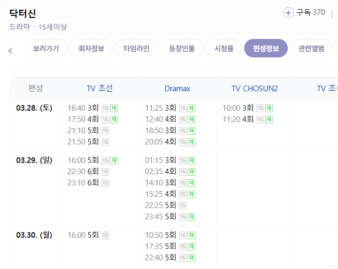  닥터신 5회 6회 축구 중계로 인한 시간 변경 소식과 1회부터 4회까지의 줄거리를 정리해 드릴게요