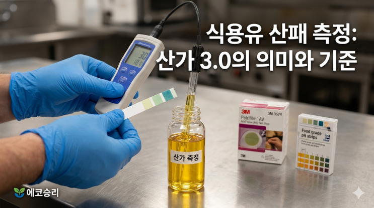  식당 식용유 산가 3.0 넘으면 영업정지? 구리·남양주·하남 폐유 수거 총정리