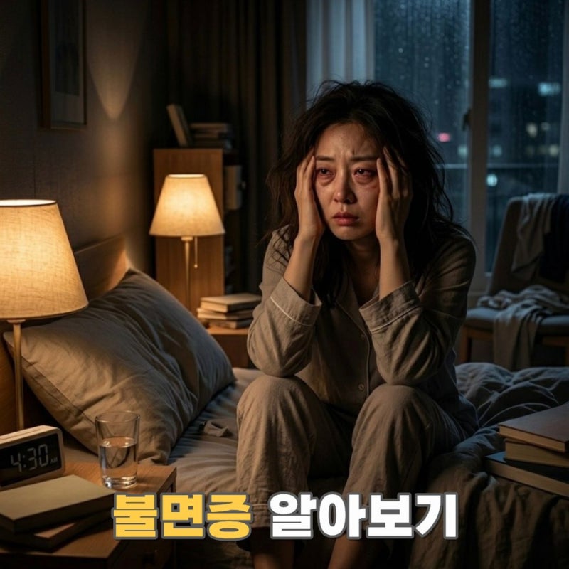 불면증극복하는법 및 치료법 영양제까지 알아보기