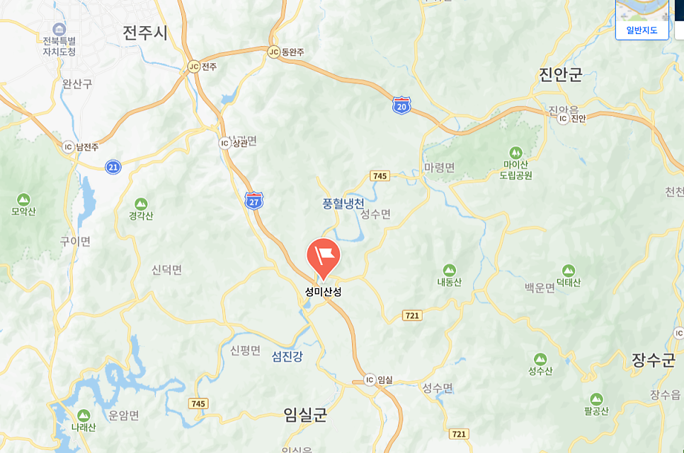 성미산 사진 1