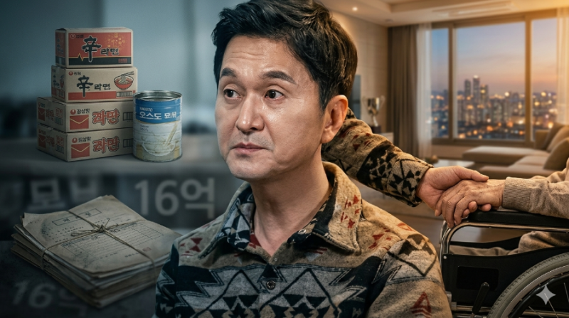 배우 장현성 16억 빚과 분유로 버틴 라면 상자 인생…치매 父 간병, 고통 딛고 일어선 반전 인....