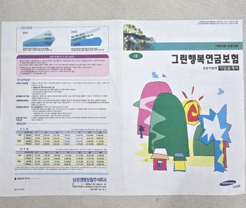 삼성생명 그린행복연금보험 수령 10년 미루면 얼마 받을 수 있을까? 미수령이자계산총정리