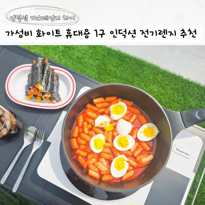 인덕션 가스레인지 차이 1구 화이트 휴대용 인덕션 전기렌지 추천