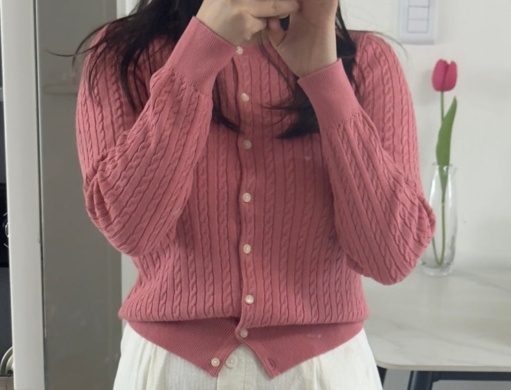  후기) 폴로 랄프 로렌 키즈 케이블 코튼 카디건&숏 슬리브 스웨터