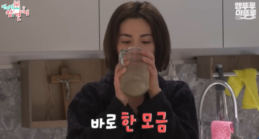  나나가 아침마다 마시는 음료, 혈당 스파이크 잡는 비법이었다
