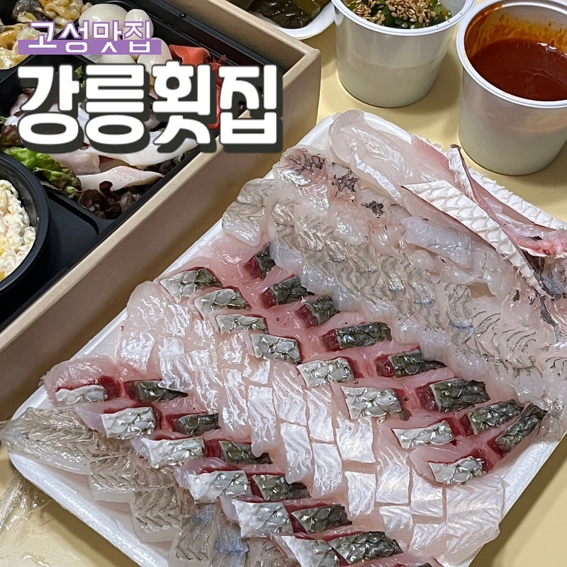 고성 맛집 싱싱하고 구성 좋은 모듬회와 해산물 가진항 회포장 강릉횟집