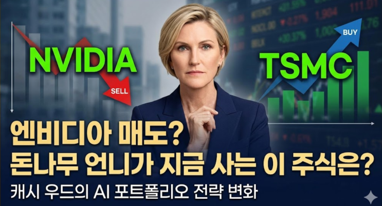  "매도한 건 분명한데"...돈나무 언니, 엔비디아 팔고 지금 담는 이 주식은?
